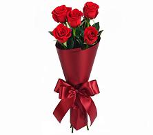 Букет 5 Красных роз Эдлесс Лав в Колывани