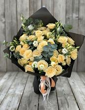 Букет цветов из:  Розы и Лизиантусы #REPLACE_PRED# Колывани