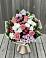 Букет цветов из: Альстромерии, Гвоздики, Розы и Хризантемы в Колывани