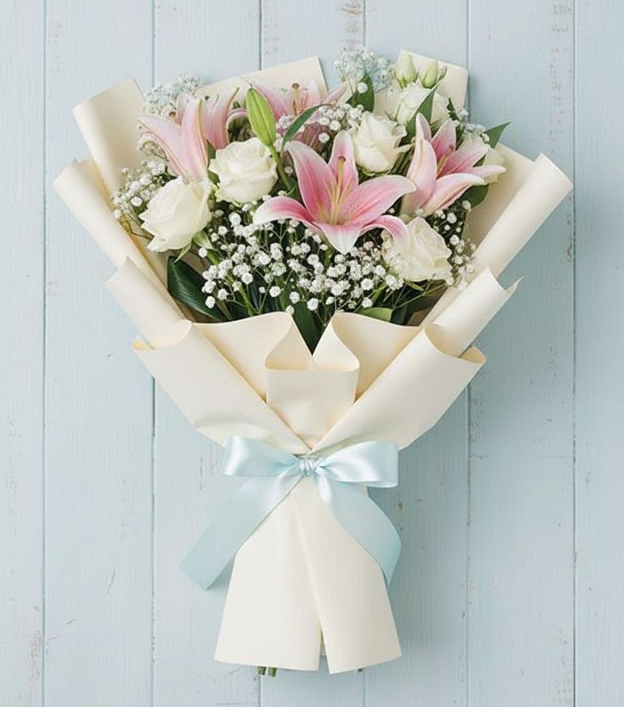 Букет цветов из: Лилии в Колывани