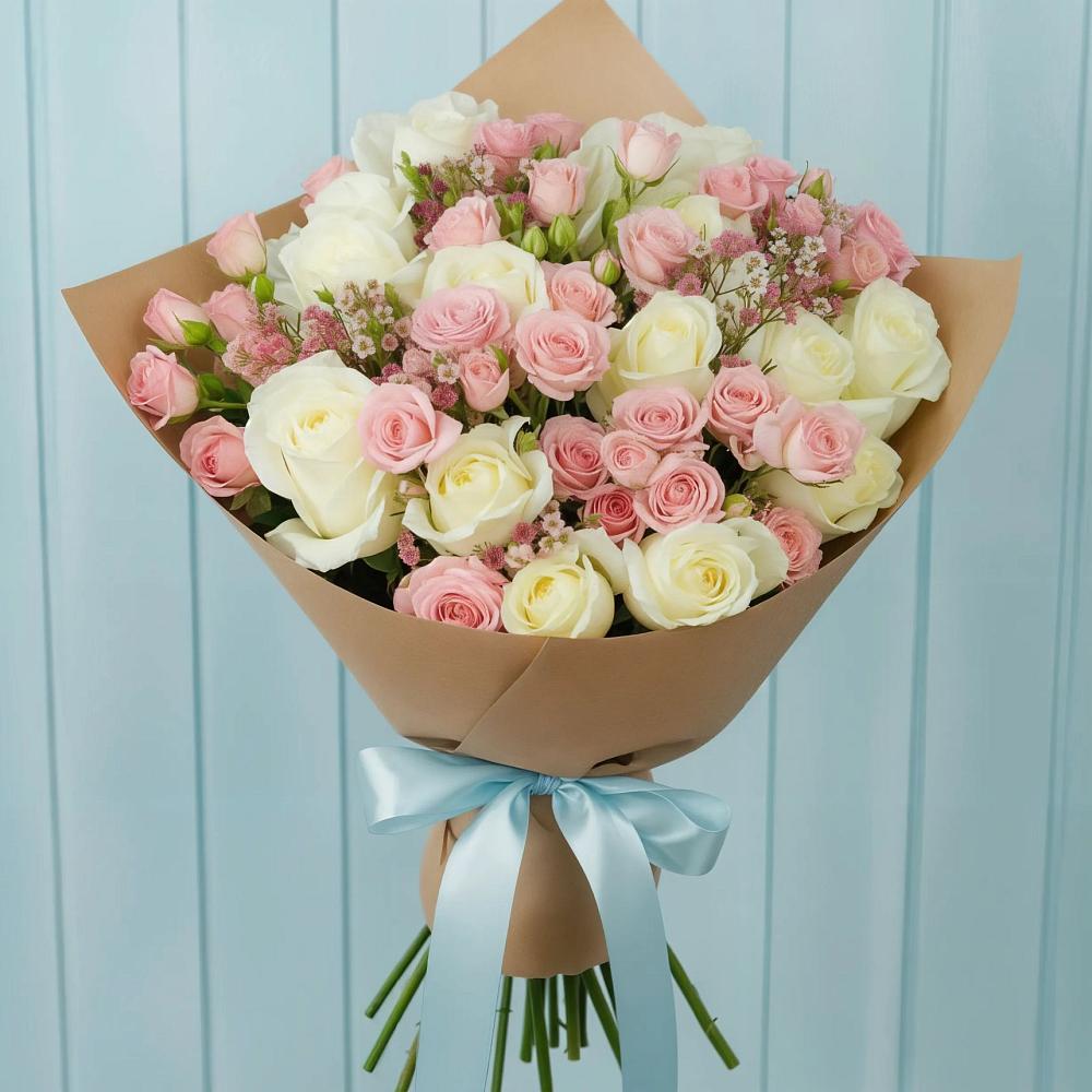 Букет цветов из: Розы в Колывани
