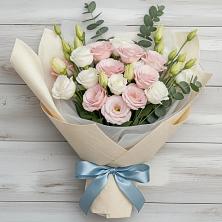 Букет цветов из:  Лизиантусы в Колывани