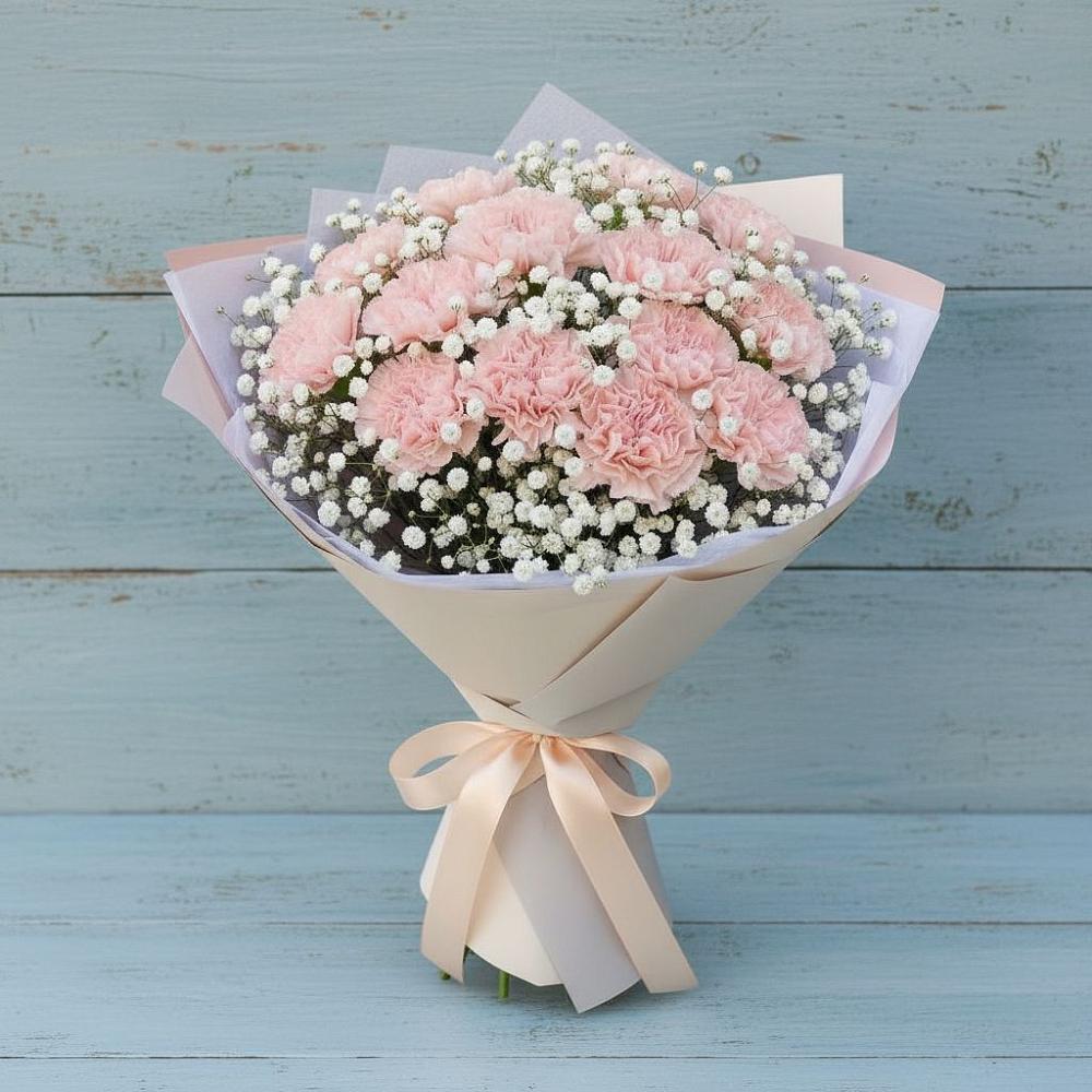 Букет цветов из: Гвоздики в Колывани