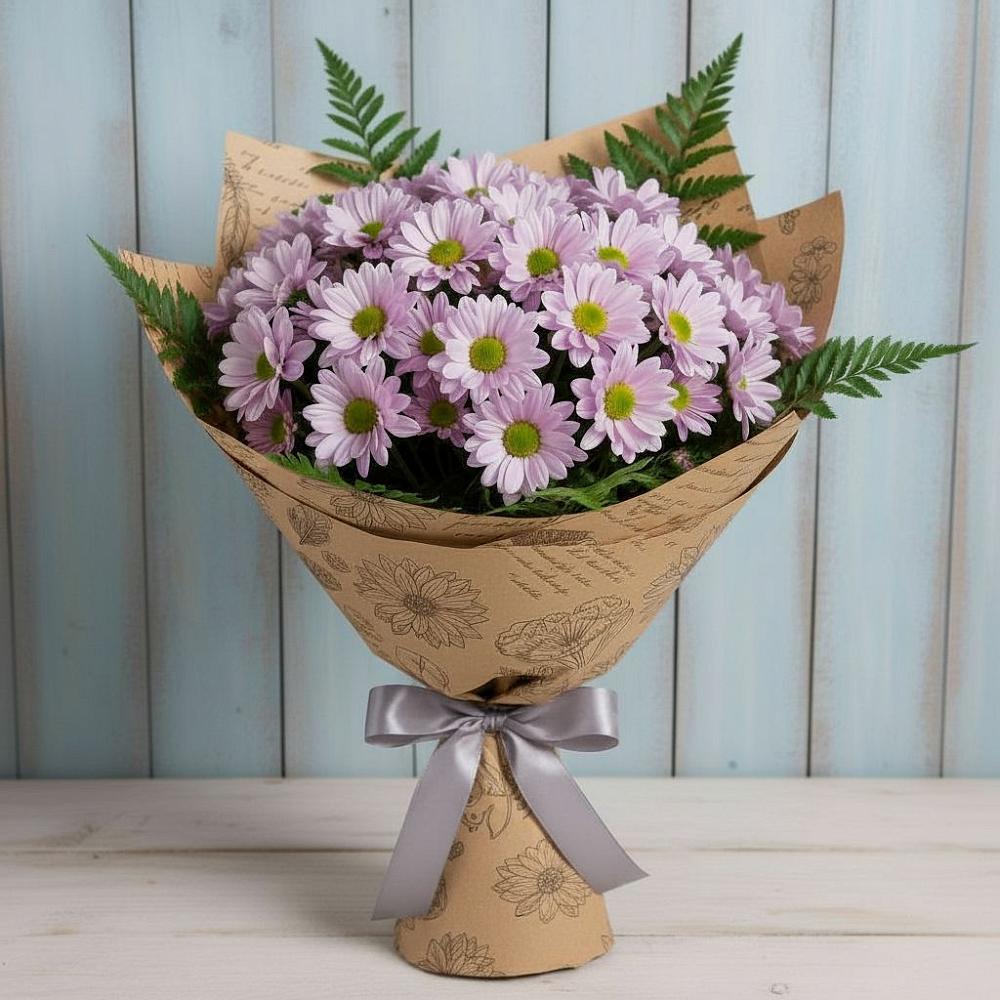 Букет цветов из: Хризантемы в Колывани
