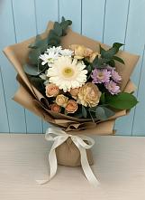 Букет цветов из:  Герберы и Хризантемы в Колывани