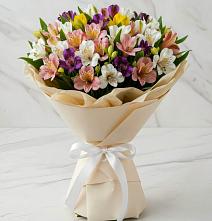 Букет цветов из:  Альстромерии #REPLACE_PRED# Колывани