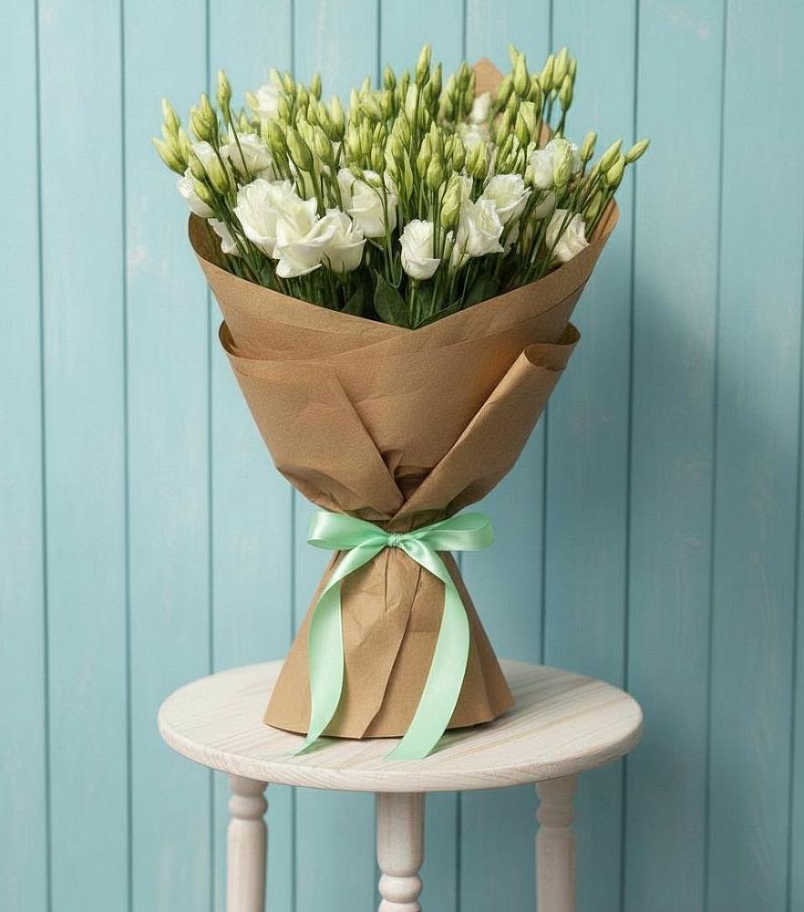 Букет цветов из: Лизиантусы в Колывани