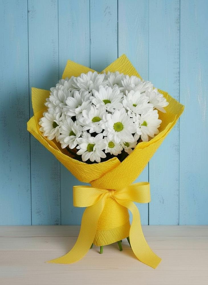 Букет цветов из: Хризантемы в Колывани