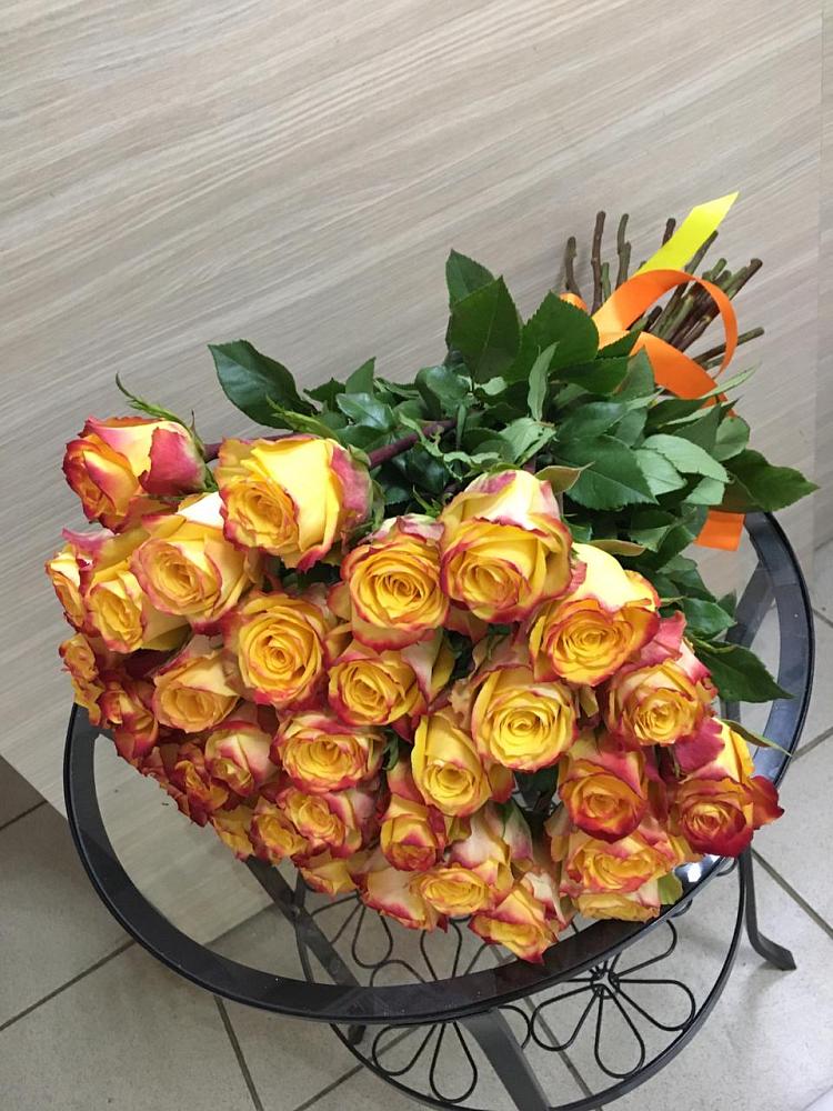 Букет Желтые розы в Колывани