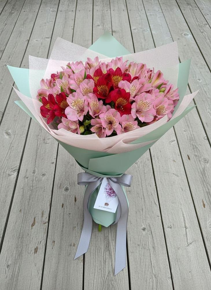 Букет цветов из: Альстромерии в Колывани