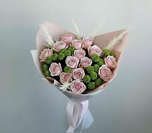 Букет цветов из:  Розы и Хризантемы #REPLACE_PRED# Колывани