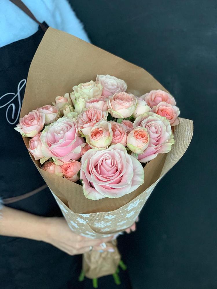 Букет цветов из: Хризантемы и Розы в Колывани