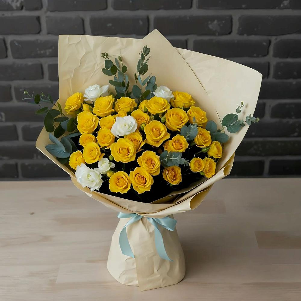 Букет цветов из: Розы в Колывани