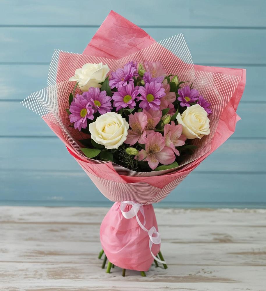 Букет цветов из: Герберы в Колывани