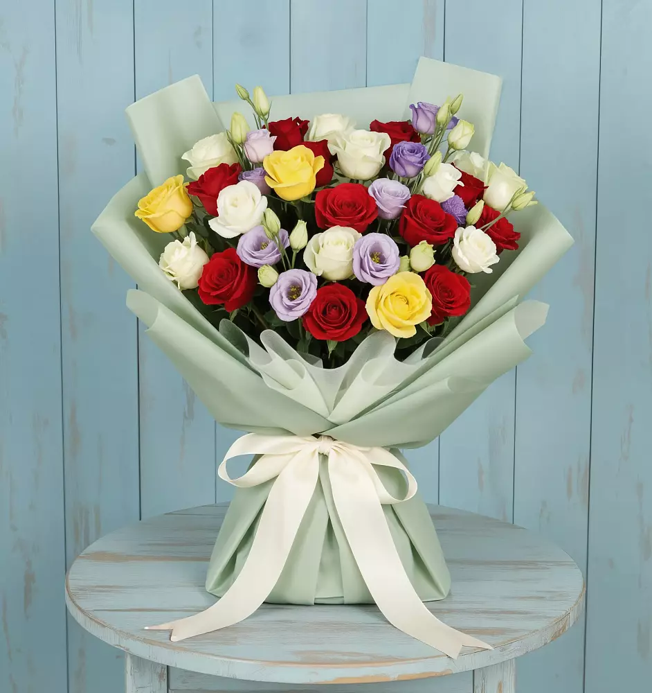 Букет цветов из: Розы в Колывани