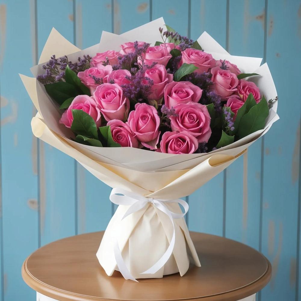 Букет цветов из: Розы в Колывани