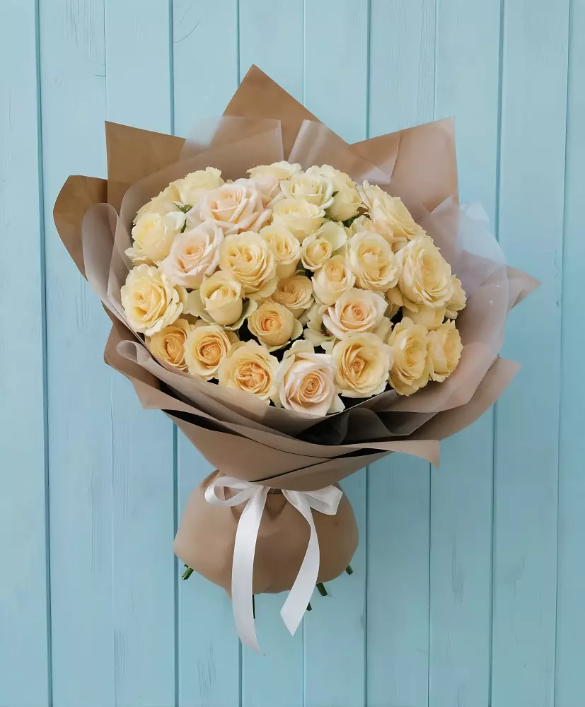 Букет Кремовое облако в Колывани