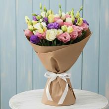 Букет цветов из:  Лизиантусы в Колывани