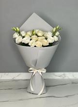 Букет цветов из:  Розы и Лизиантусы в Колывани